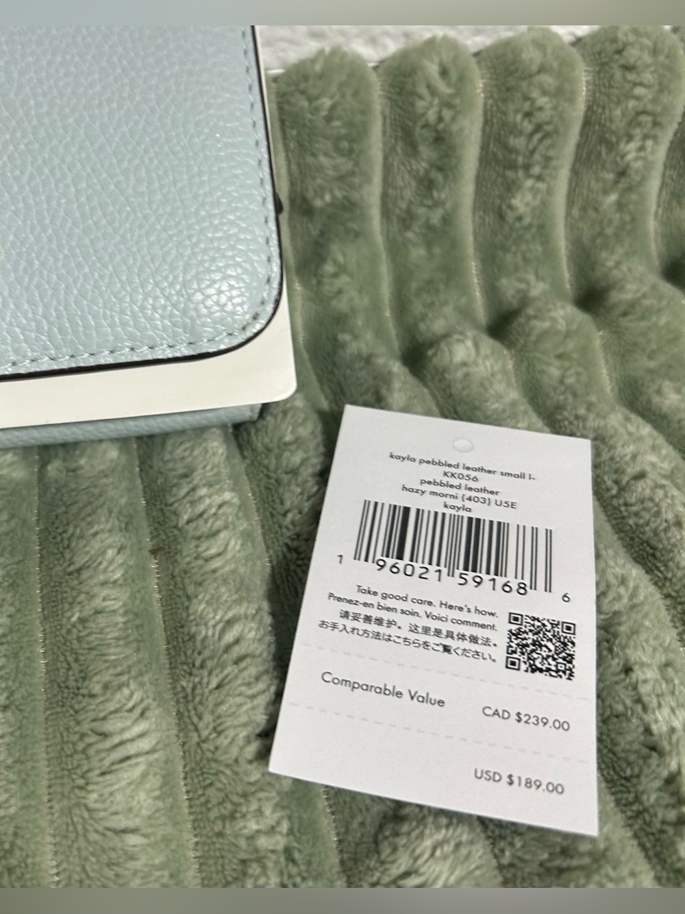 NWT-Kate Spade Kayla pebbled leather Wallet - Picture 4 of 5